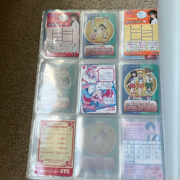 Set of Assorted Vintage 1990s Sailor Moon Trading Cards - Picture 17 of 17